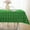 Green and Black, variant on Buffalo Plaid Vinyl Tablecloth With Flannel Backing Rectangle 52 x 70 Inch, Waterproof & Oil Proof Checkered Tablecloth, Plastic Table Cover for Dining, Party, Indoor, Outdoor, Black and White