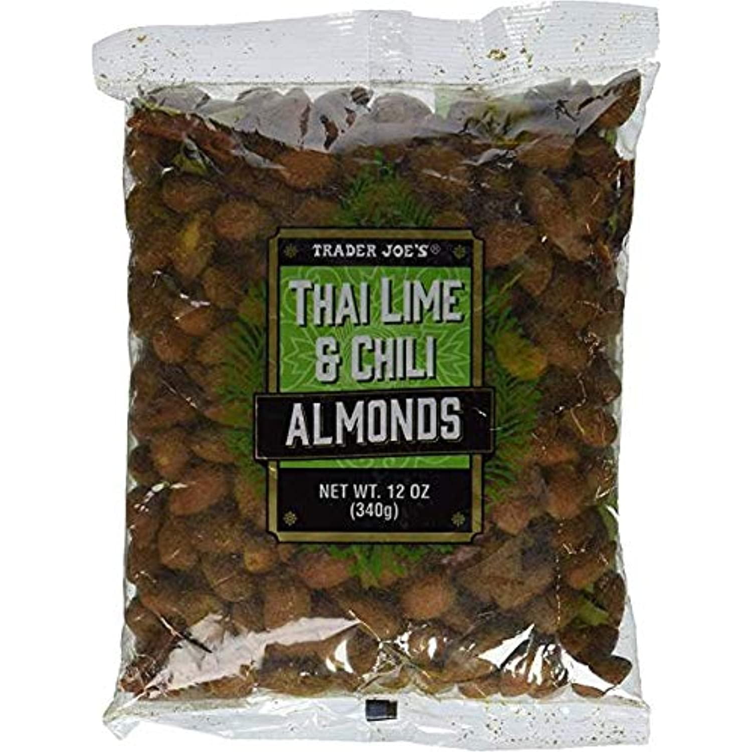TJ Thai Lime & Chili Almonds 12 Oz (Pack Of 2)