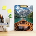 thumbnail image 2 of FORMRS Acrylic Clipboard with Low Profile Clip Standard A4 Letter Size, 12.5" x 9", Lake, 2 of 8
