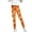 Ghost Bat Spider Web Orange, variant on COEQINE Halloween Bat Mushroom Spider Web Girls's Sport Legging Casual Buttery Soft Athletic Pants Stretchy High Waist Pants, for 4-5 Years Kids Girls