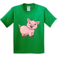 thumbnail image 3 of Inktastic Cute Pig Youth T-Shirt, 3 of 5