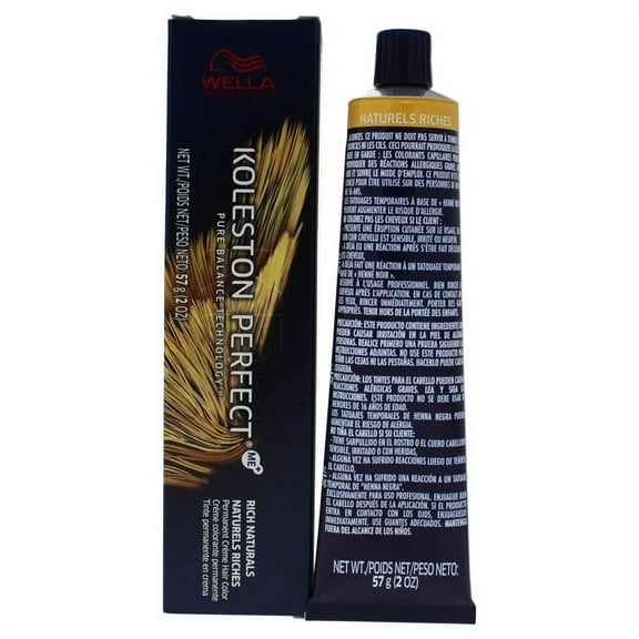 Koleston Perfect Permanent Creme Haircolor - 7 17 Medium Blonde-Ash Brown by Wella for Unisex - 2 oz Hair Color