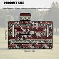 thumbnail image 7 of SEANATIVE Golf Cart Seat Covers with Pockets, Non Slip Golf Cart Seat Cushion Covers Suitable for Summer Winter All-Season, Easy to Install and Clean, Aztec Cow Print Red, 7 of 7