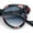 Black Red Marble - Smoke, variant on Womens Ornate Fancy Thick Mod Plastic Round Horn Fashion Sunglasses Black Red Marble - Smoke