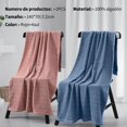 thumbnail image 2 of Juego de Toallas de Bano 2 Pack Alta Calidad  Algodón Toalla de Baño Altamente Absorbentes de Secado Rápido para Múltiples Aplicaciones, 2 of 7