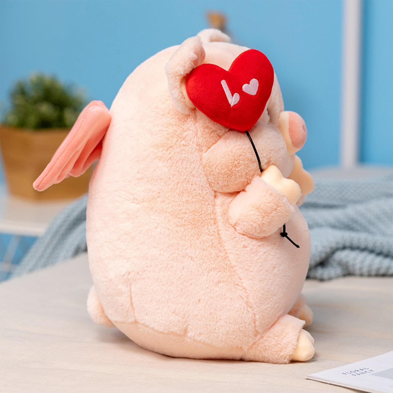 LICHENGTAI Peluche Cochon En Peluche, 60CM Grand Cochons Animaux En Peluche Cochons Geant Peluche Douce Jouets Coussins Pelu Amz LICHENGTAI Peluche Cochon En Peluche, 60CM Grand Cochons Animaux En Peluche Cochons Geant Peluche Douce Jouets Coussins Pelu Amz
