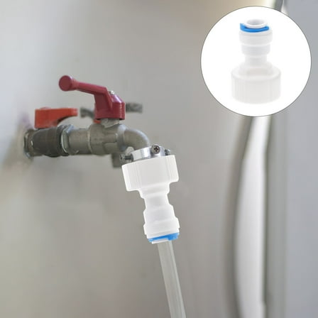 LOLIPPYY quick straight connector PP Thread Adapter Gardening 5pcs