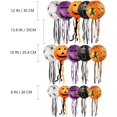 thumbnail image 2 of 15 faroles de papel de calabaza de Halloween con bigotes para fiesta de Halloween, boda, jardín, dormitorio, bar, decoración interior y exterior, juego de decoración de Halloween de 3 tamaños Zhivalor WXOTTO-CWY-0287, 2 of 5