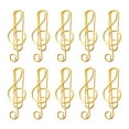 thumbnail image 3 of Sokhug Musical Note Paper Clips, 10-Pack Colorful Metal Shaped Office Supplies for Organizing Documents and Creative Stationery, 3 of 7