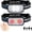 8 LED Headlight Rechargeable, variant on 9 LED Headlamp  , 2 Packs 2000 Lumens Headlight, 6 AAA  Included, 6 Modes, Lightweight and Adjustable, IPX5   Lamp for Camping, Outdoor, Running