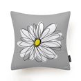 thumbnail image 2 of De Cojines Moderno Abstracto Vintage Estampado De Flores Acrílico Negrita Gris De Almohada Decorativas Decoración Para Cuadrado 3 Macarena tirar fundas de almohada, 2 of 7
