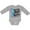 AC-Heather Grey, variant on Inktastic Never Stop Fighting Suicide Prevention Awareness Ribbon Boys or Girls Long Sleeve Baby Bodysuit