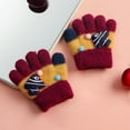 thumbnail image 1 of Gants Mitaines Rouges pour Enfants à Moins de 10 $ Gants d'Hiver Neige Dessin Animé Gants d'Hiver Mitaines pour Filles Gants pour Tout-Petits Mitaines pour Garçons Gants, 1 of 2