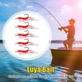 thumbnail image 4 of HENGJIA 5pcs 6cm 3g Jig Señuelo Suave Simulación Pesca Camarones Cebo Aparejos (B) Ehuebsd Para estrenar, 4 of 9