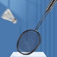 thumbnail image 3 of Badminton Rackets, 1 Pair Carbon Aluminum Badminton Racket Set Adult Twin Badminton Racket for 2 Player with Carrying Bag, 3 of 7