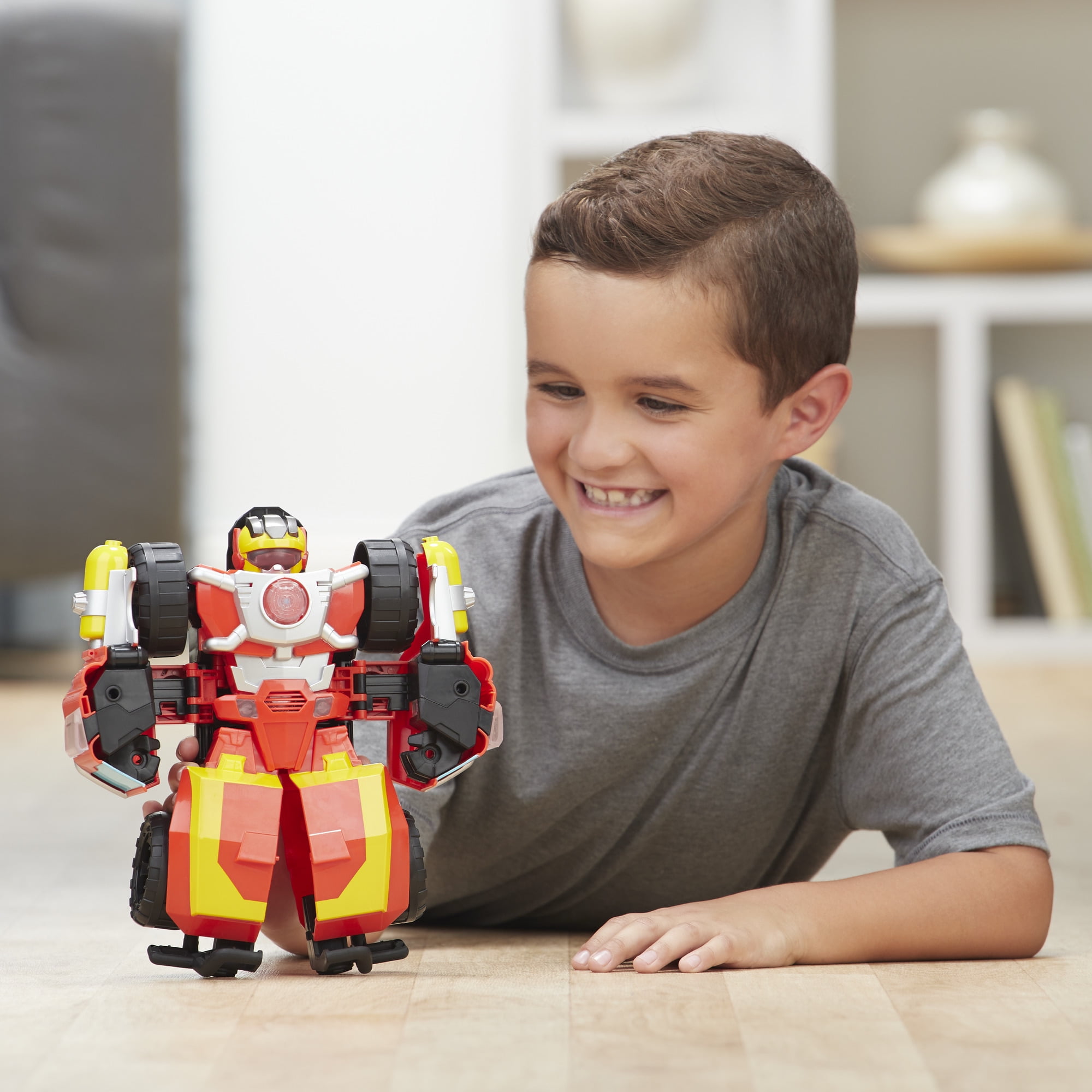 playskool heroes transformers rescue bots academy electronic hot shot