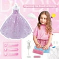 thumbnail image 4 of Adofi Fashion Designer Kit for Girls with 5 Mannequins, Sewing Kit for Girls Aged 6-12, Creativity DIY Arts & Crafts Kit for Kids, Toys for Girls 3 6 Years, 4 of 10