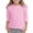 1-Pink1215, variant on Kiijoy Toddler Girl's T-Shirt Bowknot Print 3/4 Sleeve Crew Neck T Shirt, Sizes 3-4