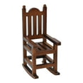 thumbnail image 4 of kurtrusly 1/12 Scale Mini Dollhouse Rocking Chair Wood Delicate Accessories Kids Gift, 4 of 9
