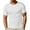 White, variant on Men's Summer Lightweight Mesh Short Sleeve T-Shirt Breathable Athletic Sports Tee for Outdoor Running Gym Workout Casual Wear Men's Loose Fit Casual Fashion Shirt