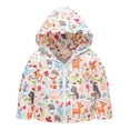 thumbnail image 1 of adviicd Boys' Outerwear Jackets & Coats 4t Coats Boy Toddler Boys Girls Winter Fashion Cartoon Hooded Thicken Windproof Warm Boys, 1 of 4