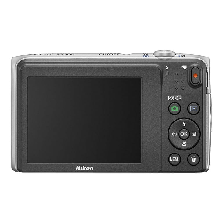Nikon Coolpix S3600 20.1 Megapixel Digital Small Point Shoot Nikon Coolpix S3600 20.1 Megapixel Digital Small Point Shoot