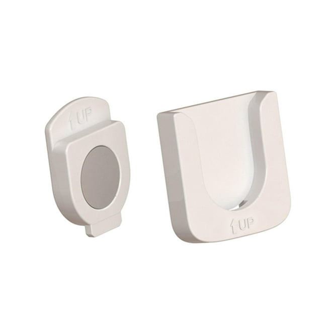 Soporte magnético para control remoto Soporte magnético para control remoto Gancho de montaje en pared para controles remotos de ventiladores Aire Blanco