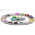 thumbnail image 4 of GKNET 12PCS Mixed Colors Sew On Rhinestone Heart Buttons Clear Crystal Pave Setting-18mm, 4 of 8