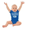 thumbnail image 3 of Vintage Retro Slacker 90s Throwback Romper Boys or Girls Infant Baby Brisco Brands NB, 3 of 6