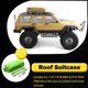thumbnail image 3 of Bewildely Caja de almacenamiento de coche RC, contenedor de equipaje de techo, accesorio único DIY, modelo de decoración, cajas portaequipajes, Kits de construcción modelo Verde, 3 of 6