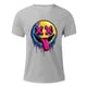 thumbnail image 4 of Blusas y camisas de manga corta y cuello redondo para hombre. Blusas/camisetas de manga corta con cuello redondo y estampado de Halloween para hombre. Blusa para hombre., 4 of 4