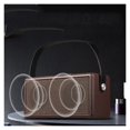 thumbnail image 4 of Collection de Haut-Parleurs Bluetooth en Bois Rétro Subwoofer Portable en Cuir pour Ordinateur Mobile Maison Extérieur, Son Élevé, 4 of 4
