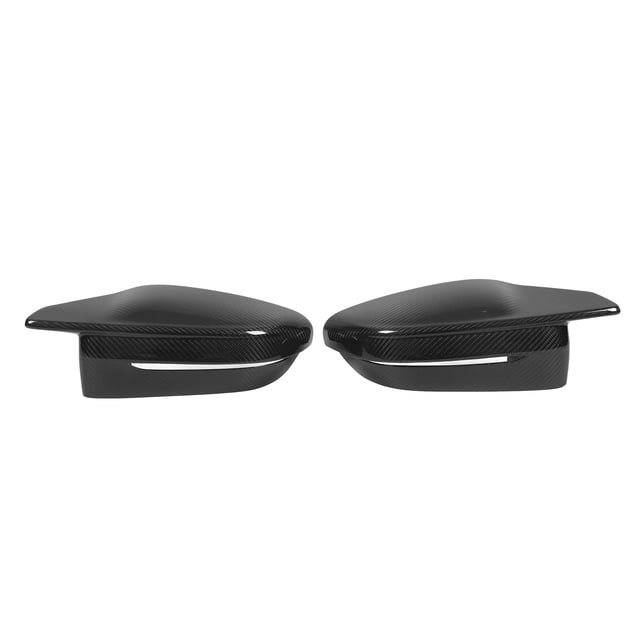 Carbon Fiber Mirror Cover Trim,Carbon Fiber Side Door Door Mirror Covers Rearview Mirror Caps Extended Durability