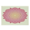 thumbnail image 1 of Pink Mandala Cutting Board, Vibrant Universe Tribal Awakening Healing Pattern, Decorative Tempered Glass Cutting and Serving Board, in 3 Sizes, by Ambesonne, 1 of 2