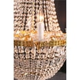 thumbnail image 3 of NEW Italian Cut Glass Empire Napoleon Style Basket 11 Arm Chandelier, 3 of 4