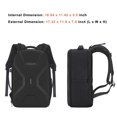 thumbnail image 3 of MOSISO Sac à Dos pour Appareil Photo, Sac pour Appareil Photo DSLR/SLR/Mirrorless 15-16 Pouces Étui Rigide Étanche avec Support pour Trépied et Compartiment pour Ordinateur Portable, 3 of 8