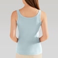 thumbnail image 6 of Tank with Built In Bra for Women 2 In 1 Slim Fit Lightweight Tank Top Adjustable Spaghetti Strap Basic Yoga Cami Shirt, 6 of 8