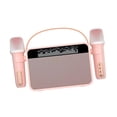 thumbnail image 3 of Xuanheng Mini Karaoke Machine Birthday Party Portable Speaker for Wedding Home Summer pink, 3 of 8