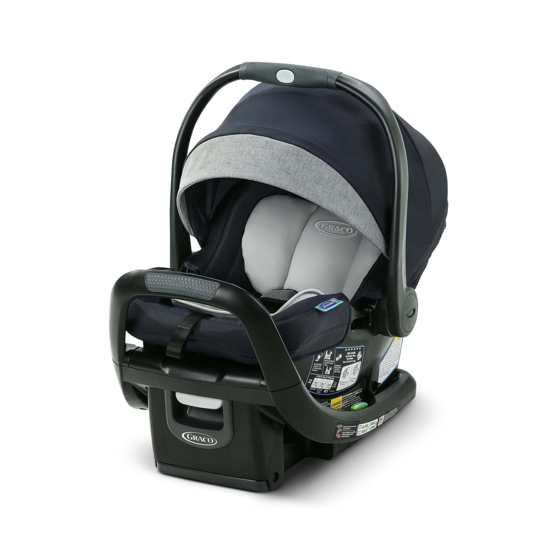 Graco SnugRide SnugFit 35 DLX Rear Facing Infant Car Seat, Pierce