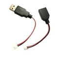 thumbnail image 4 of Cable de conversión USB a Xh2.54 de 2 pines (2 unidades, macho y hembra), resistente, conector electrónico, cable conector USB Xh2.54 de 2 pines, 4 of 8