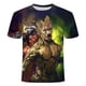 thumbnail image 1 of Marvel Superhelden Groot Film Wächter Der Galaxy Camiseta Sommer Neue 3D Druck Männer Und Frauen Baby Blumentopf Groot Camisetas tops xuanjing unisex, 1 of 2