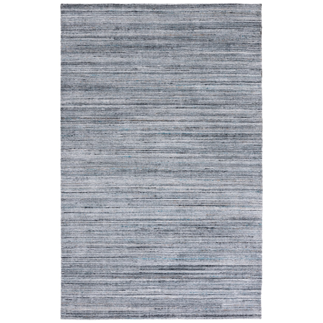 SAFAVIEH Mirage Weldon Distressed Area Rug, Dark Gray, 7' x 7' Round