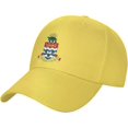 thumbnail image 2 of Cayman Islands The Official Emblem Baseball Cap Men - Classic Dad Hat Adjustable Plain Hat Black, 2 of 9