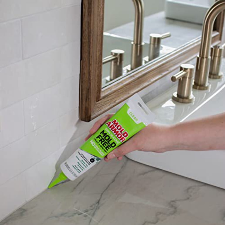 Mold Free Silicone Caulk & Sealant, Clear 5.5 oz photo 3