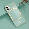 thumbnail image 2 of Compatible with Nothing Phone 2 Case for Women, Ultra Soft Nothing Phone 2 Cases Slim Shockproof Cute Plating Electroplate Phone Case TPU Bumper Protective Case (Green), 2 of 7