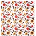 thumbnail image 3 of Jacobean Sunflower Shower Curtain, Bath Rug, Hand Towels, or Hooks, 3 of 6