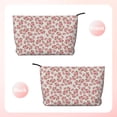 thumbnail image 2 of Picia Rose Flowers Printed Cosmetic Bags for Women Makeup Bag Large Capacity Purse Travel Toiletry Zipper Storage Pouch Make up Brushes Organizer for Gifts, 2 of 6