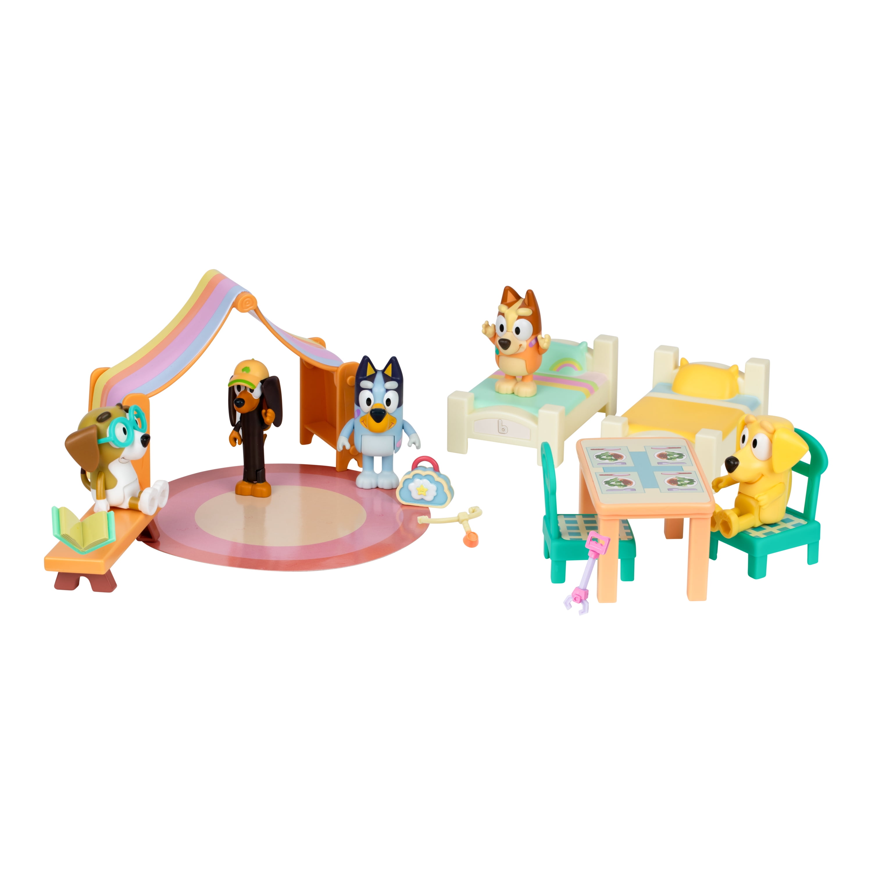 Bluey Playing Doctors Value Box,  5 Figures, 11 Accessories, and More, Ages 3+, Walmart Exclusive