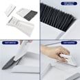 thumbnail image 7 of Dust pan, Mini Dustpan and Brush Set, Small Broom and Dustpan Set, Small Hand Broom and dust pan Set, Whisk Broom, Dust pan and Brush for Desk, Table, Home, Kitchen Necessities (Orange), 7 of 7