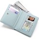 thumbnail image 3 of Tool Bag Light Green Women Wallets Small Leather Bifold Pocket Wallet Ladies Mini Short Purse, 3 of 4